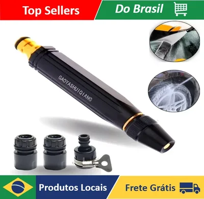 High Pressure nozzle For Hoses With Tres Types Of Jet