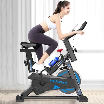 Bicicleta Spinning Profissional 15kg Roda Inércia - Suporta 150kg | Display Digital | Silenciosa | Altura Ajustável