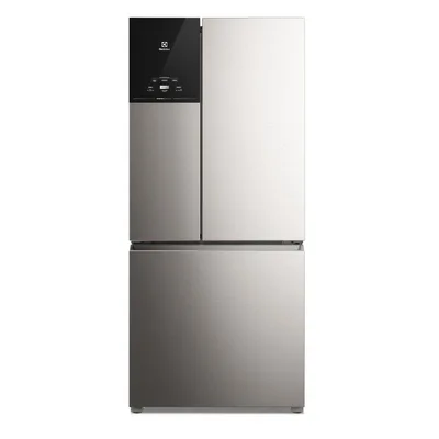 Geladeira Electrolux Frost Free Inverter 590L AutoSense 3 Portas Cor Inox Look IM8S