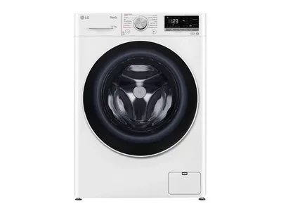 Lava e Seca LG 12kg Smart VC4 CV5012WC4 com Inteligência Artificial Água Quente e Fria Branca