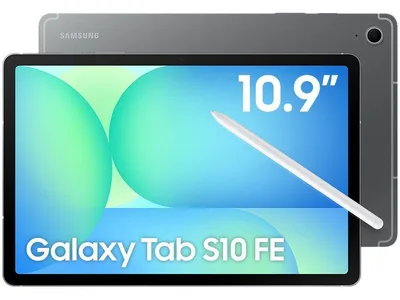 Tablet Samsung Galaxy Tab S10 FE com Capa e Caneta S Pen 8GB RAM 128GB 10,9" Android 15 Exynos 1580 Wi-Fi
