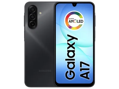 Celular Samsung Galaxy A17 128GB 4GB RAM Preto 6,7" Câm. Tripla + Selfie 13MP