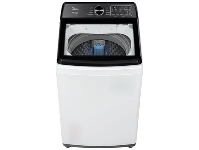 Lavadora de Roupas Midea 12kg 10 Programas de Lavagem Branco Wave Impeller MAV04W120/WKBR04