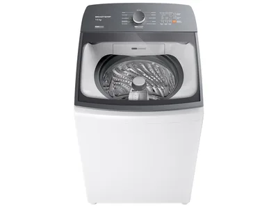 Lavadora de Roupas Brastemp 14kg Cesto Inox 12 Programas de Lavagem Branca BWJ14ABBNA
