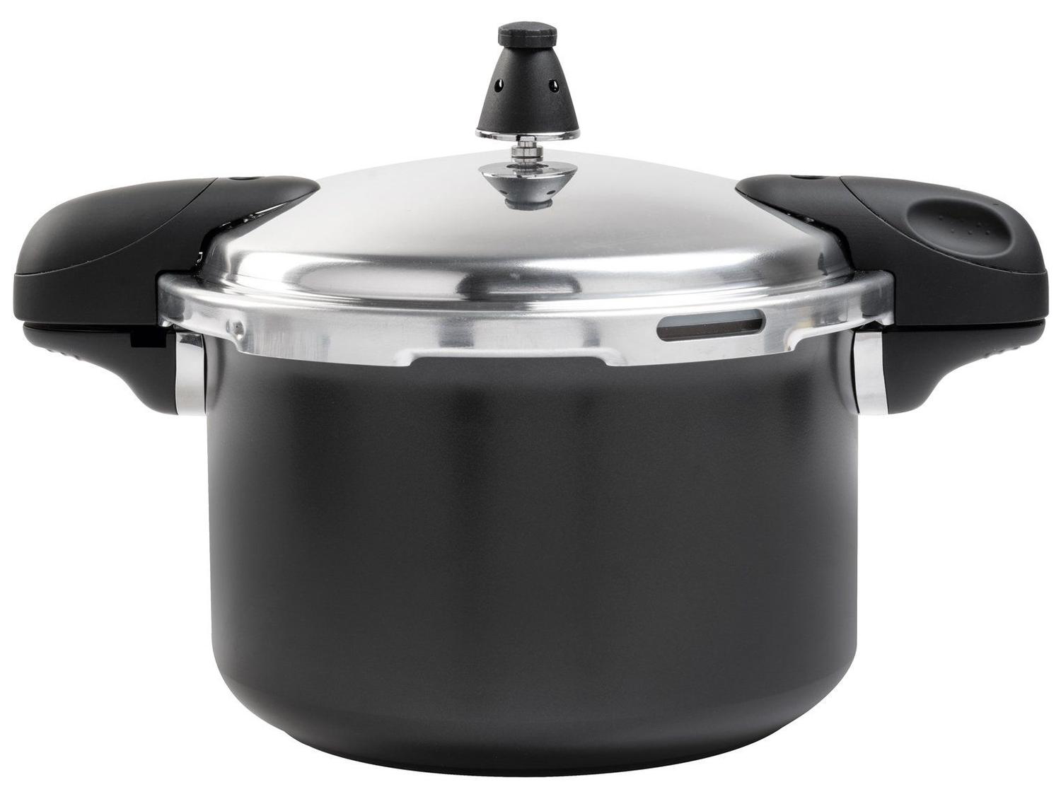 Panela de Pressão Brinox 5,4L Indução Preta Pressure