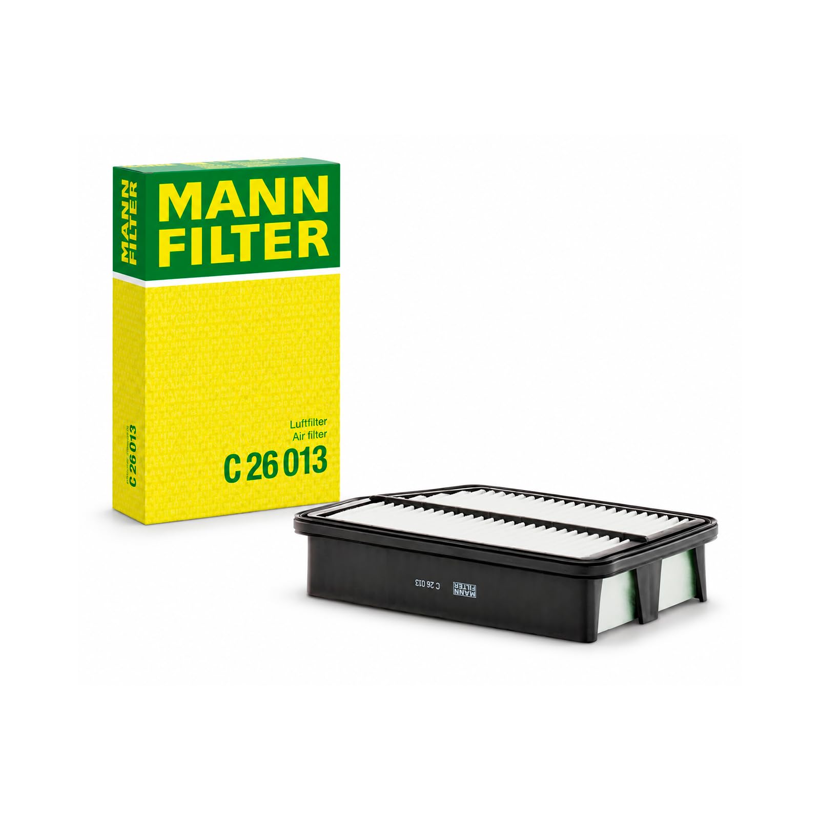 MANN-FILTER Original, Filtro de Ar, C 26 013, Para Modelos Hyundai e Kia Motors