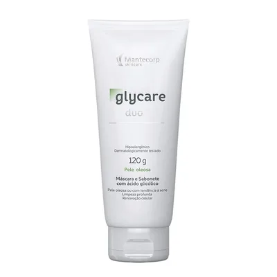 Duo Sabonete e Máscara Facial 120g, Glycare, Mantecorp Skincare