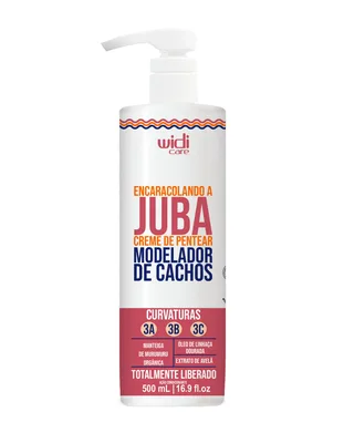 Widi Care Creme de Pentear Encaracolando a Juba, Branco, 500ml
