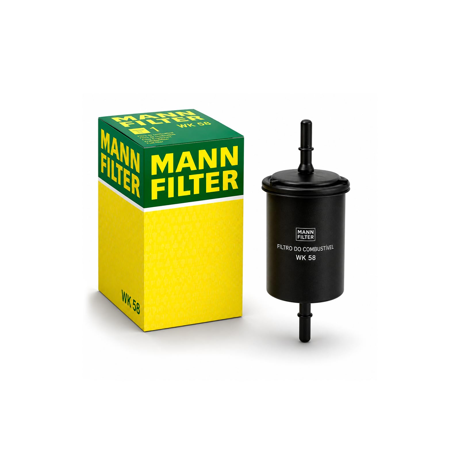 MANN-FILTER Filtro Combustível WK 58 Toyota Civic GM S10 Fiat