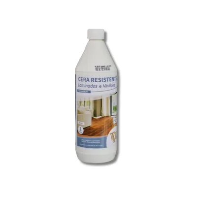 Cera Para Laminados Pisos Revitaliza Restaura Brilho W&W 1L