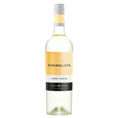 Vinho Argentino Bodega Argento Minimalista Pinot Grigio 750ml