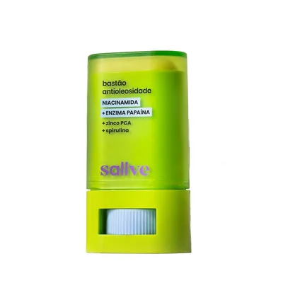 Sallve Bastão Antioleosidade 15g Com Niacinamida
