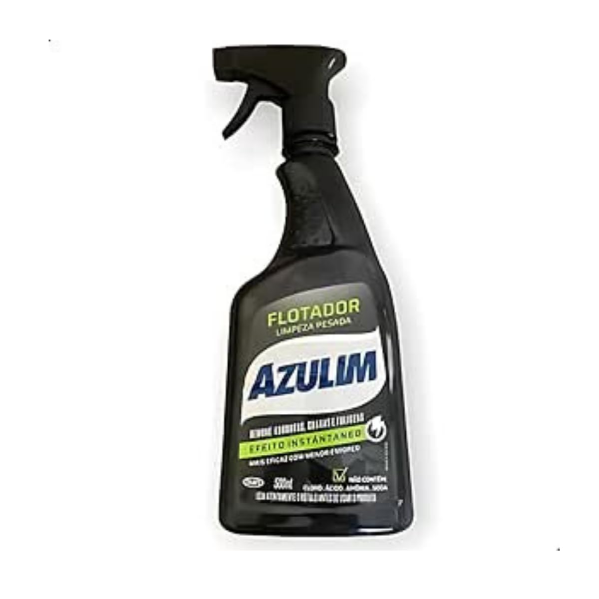 Azulim Flotador Limpeza Pesada Máxima Limpa Tudo 500ml Remove Gordura Graxa Fuligem