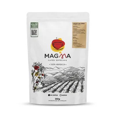Café Especial Arábica em Grãos 86 pontos Notas de Caldo de Cana e Melaço 250g