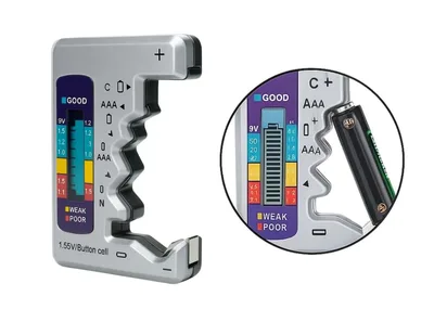 Testador Medidor Digital Pilha/bateria Testar Voltagem