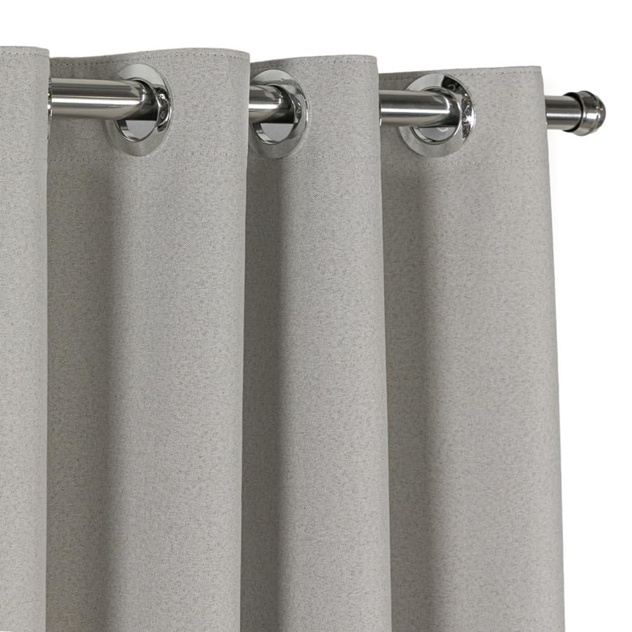 Cortina Blackout Tecido Premium Vedação 100% 2,65x2,50m Supreme, Off-White | Blecaute em Textura Linho, Corta Luz Total para Quarto, Sala, Escritorio e Janela