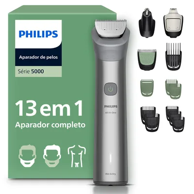 Philips Aparador e Barbeador Elétrico Série 5000 All-in-One 13 em 1
