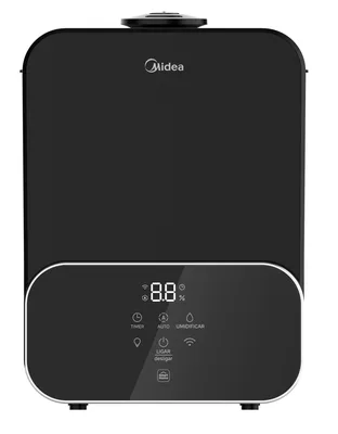 Umidificador Master Connect 6L Midea Bivolt-Difusor de aromas, três opções luzes, desligamento automático,wifi integrado e comando de voz, conectado com o Ar condicionado Midea AI Ecomaster