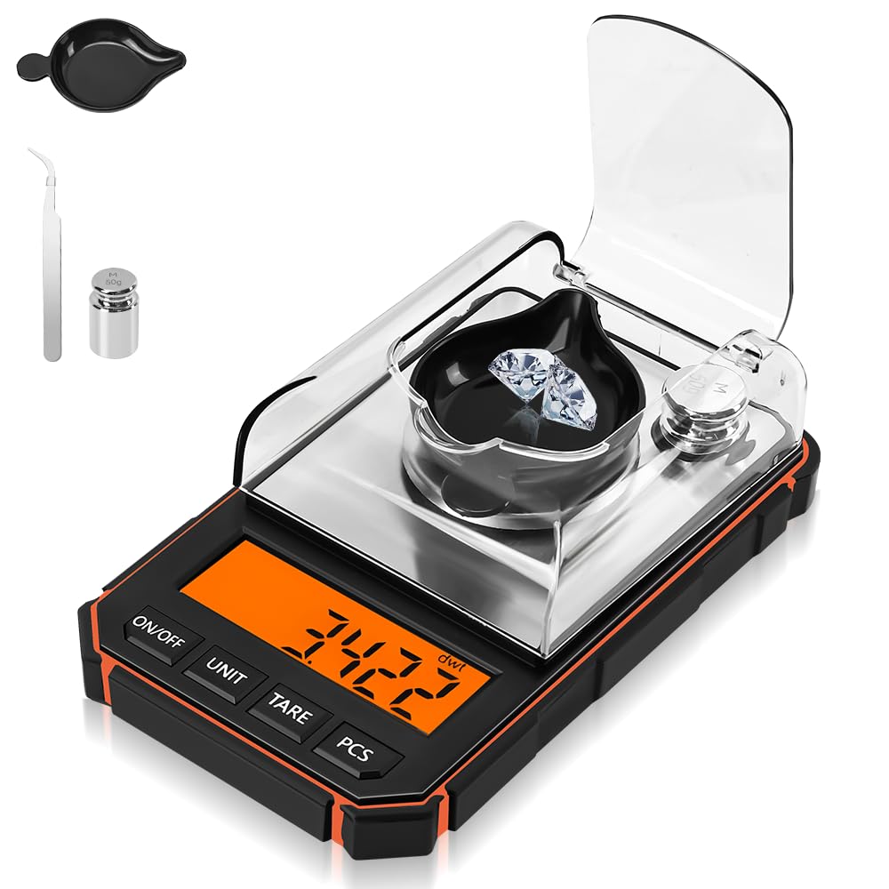 Mini Alta Precisão Digital 0.001g Balança de Medição de Peso de JóIas, Balança de Alta Precisão Grains Joias, Peso de Joyería de Bolsillo, Báscula Digital Bolsillo, Bascula Miligramos
