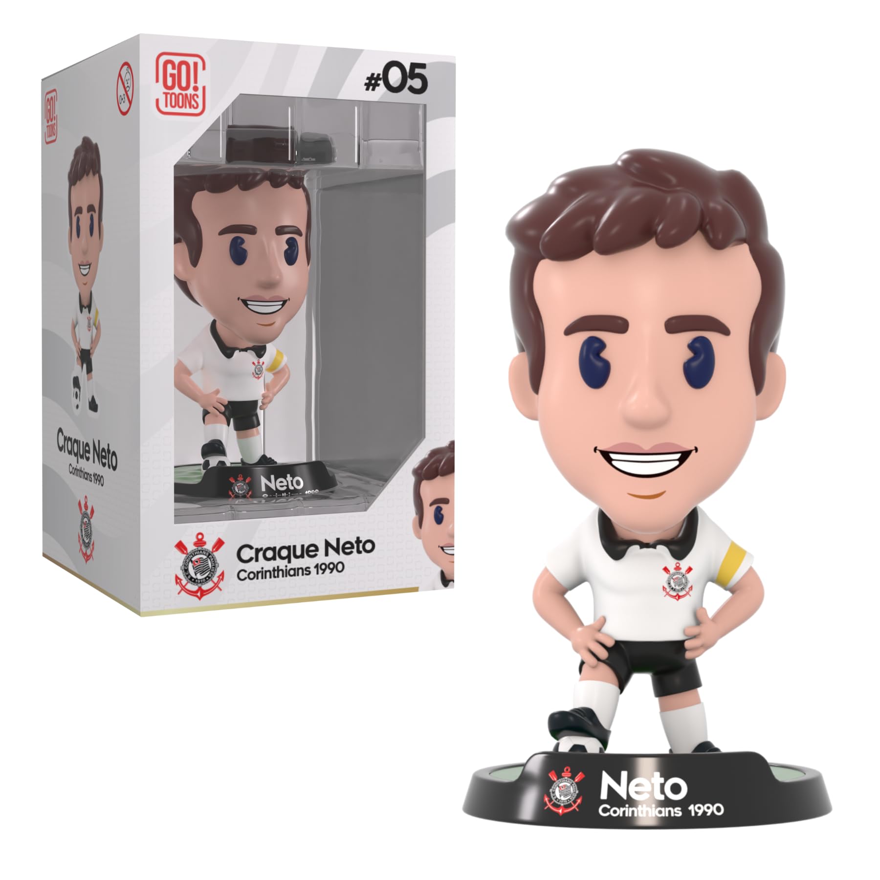 Craque Neto Corinthians 1990 Miniatura Oficial