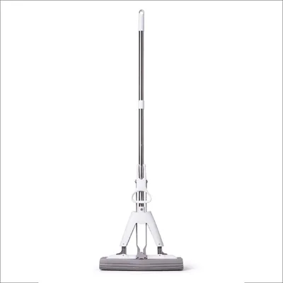 Mop Esponja PVA Lava e Seca com Prensa | Rodo Mágico Super Absorvente | Cabo Retrátil | Limpeza de Pisos, Vidros, Janelas e Azulejos