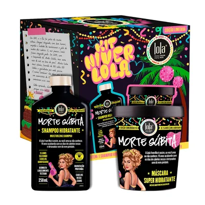 Kit Morte Súbita - Shampoo e Máscara - Edição comemorativa - Lola From Rio