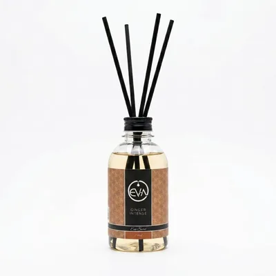 Gengibre e Especiarias 250ml - Difusor Aromatizador de Ambientes com Varetas