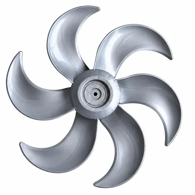 Mondial Hélice de Ventilador 6 Pás, 40cm, Maxi Power, Turbo, Cinza