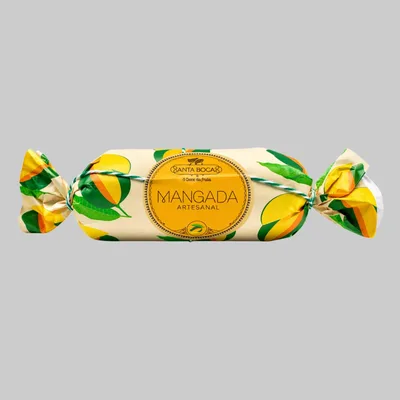Mangada Artesanal Jatiboca - Doce de Manga Ubá 500g - Receita Tradicional Mineira - Sem Conservantes - Ponte Nova MG