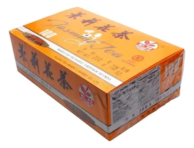 Chá de Flor Jasmin Jasmine Tea Fujian 100 Sachês de 2g 200g