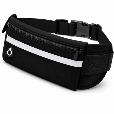 Pochete Esportiva para Corrida, Caminhada, Academia e Ciclismo, Cinto Ajustável, Porta Celular, Leve, Confortável e Resistente para Exercícios e Uso Diário