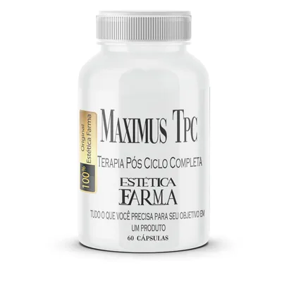Maximus Tpc Terapia Pós Ciclo Formula 100% Original Estética Farma 60 caps