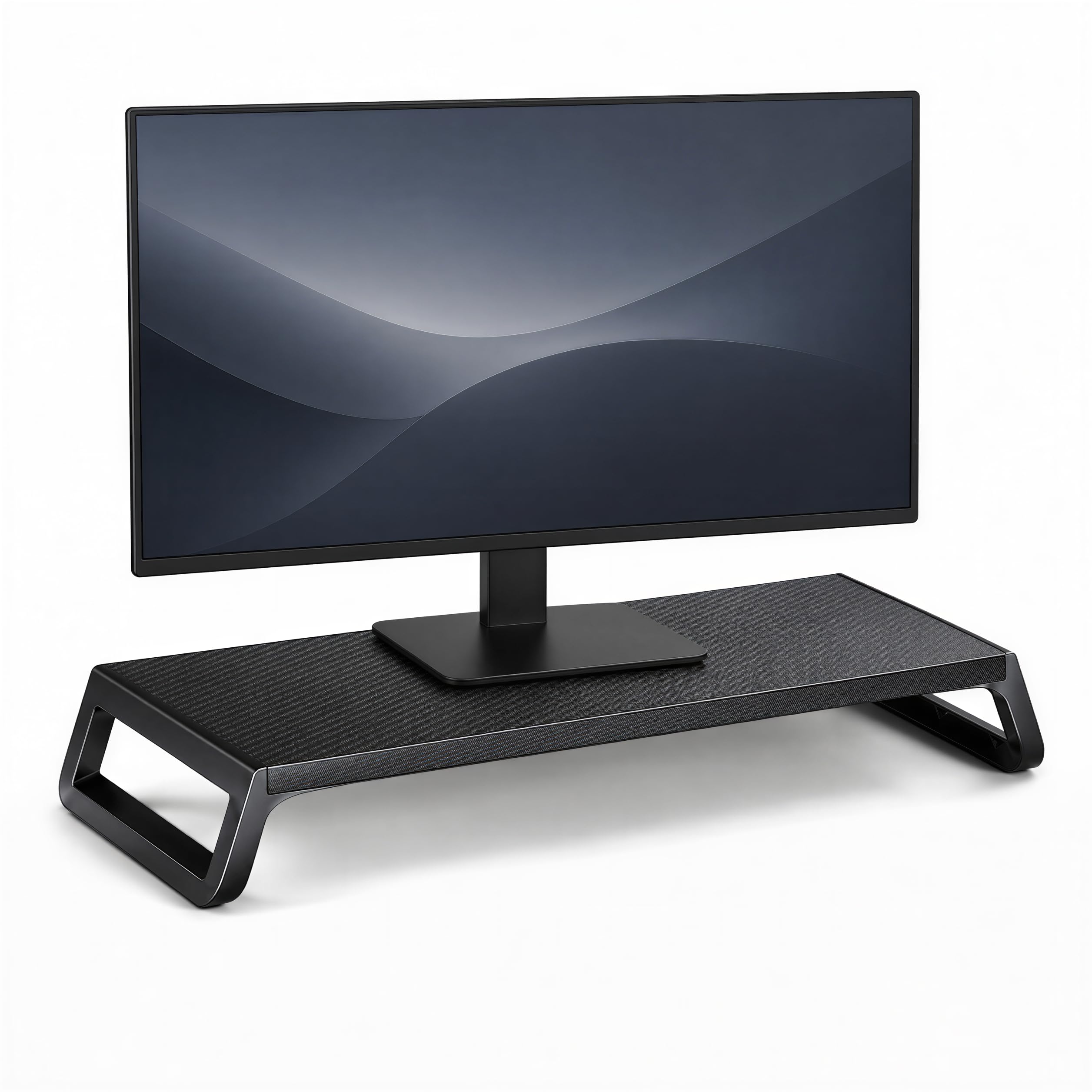 Gshield Suporte de Mesa Stand Desk Armor para Monitor de até 32" Suporta 15kg, Preto