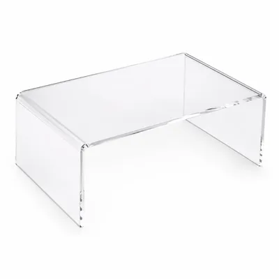 Prateleira Organizadora de Armário e Geladeira em Acrílico (30x15x15) | Organiza armários, geladeiras e bancadas, criando espaço extra para pratos, copos, potes e outros itens.
