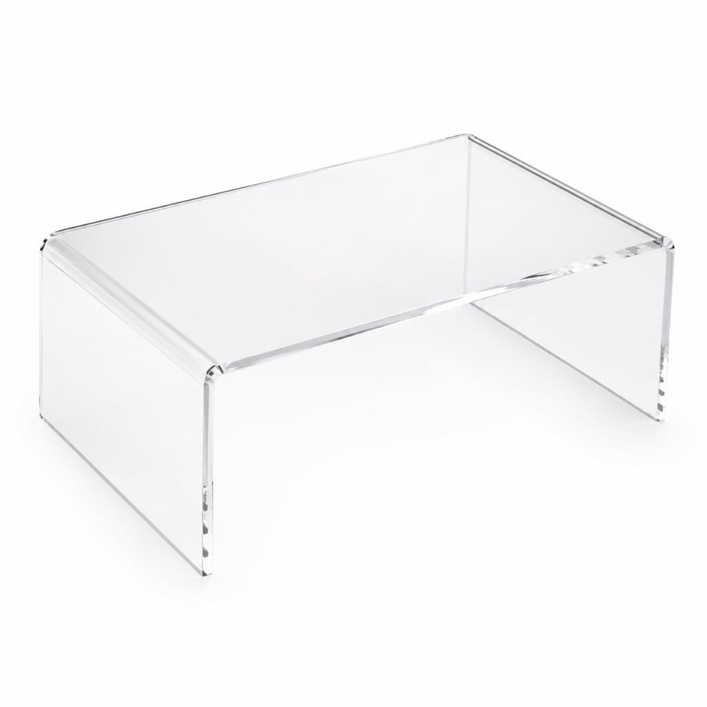 Prateleira Organizadora de Armário e Geladeira em Acrílico (30x15x15) | Organiza armários, geladeiras e bancadas, criando espaço extra para pratos, copos, potes e outros itens.