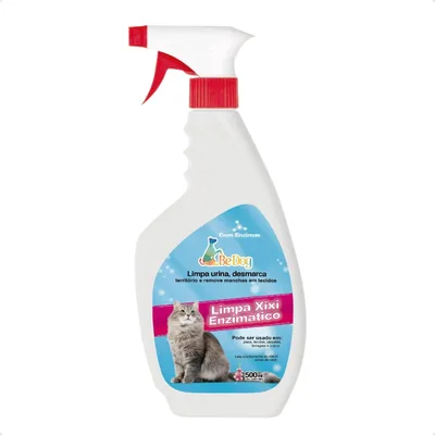 Limpa Xixi Gatos Enzimático 500ml Removedor Be Cat