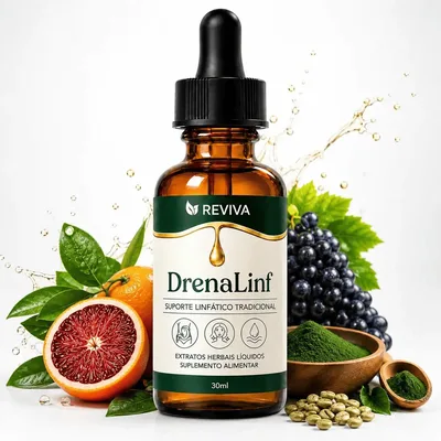 Drenalinf 30 Ml Fórmula Importada | Suplemento Alimentar Premium | Drenalinf