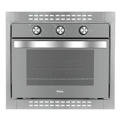 Forno de embutir elétrico Philco 56101041 46L prateado