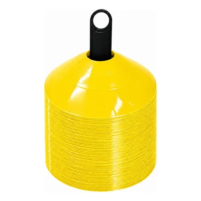 50x Chapéu Chines Cone 19cm Mini Treino Funcional Azul