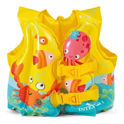 Colete Inflável Boia Infantil Para Bebê Criança Peixinhos