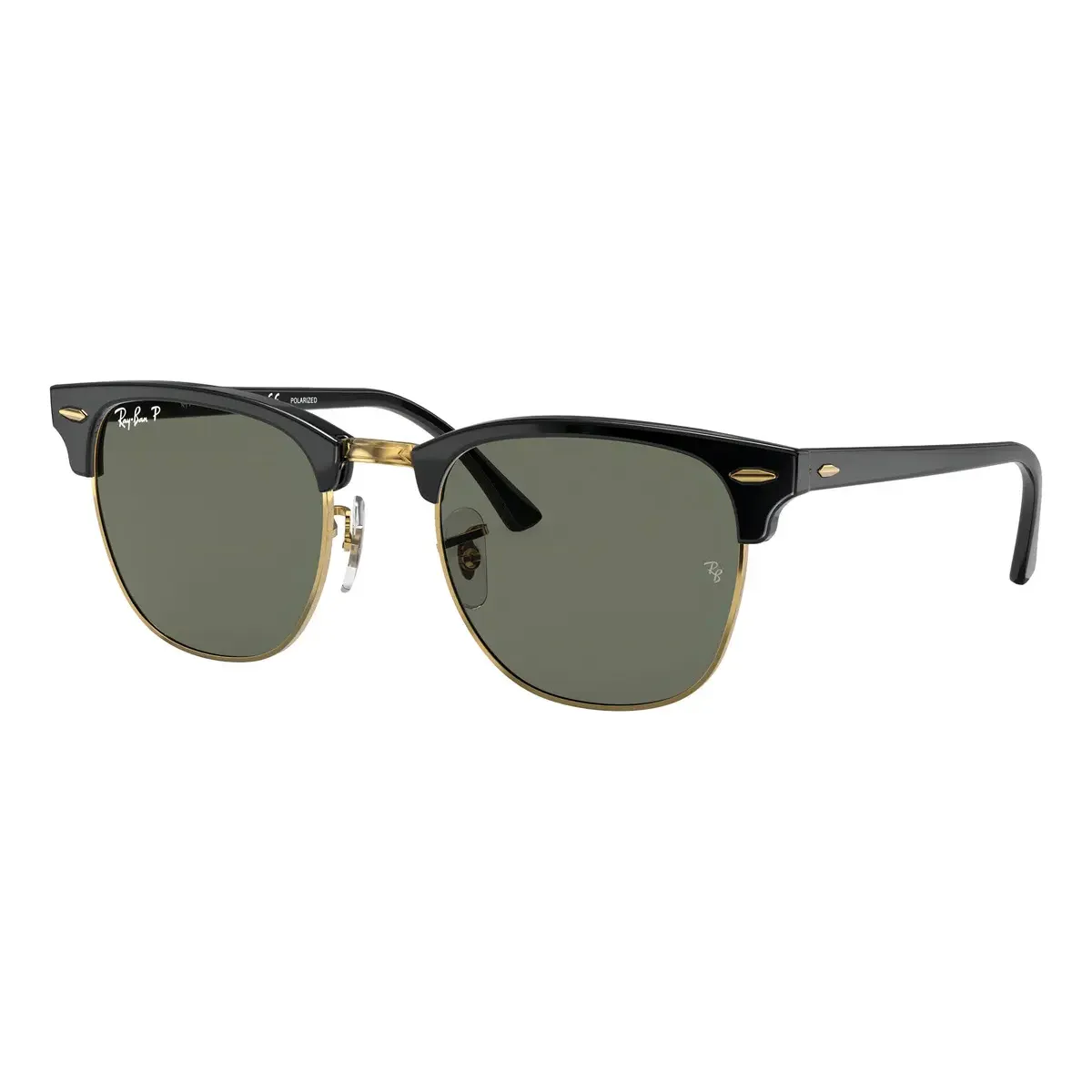 Oculos De Sol Clubmaster Rb3016 Tam 51 Verde Ray-ban