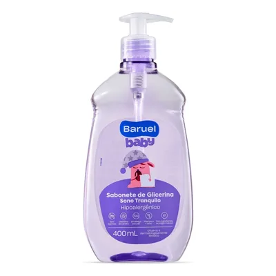 Sabonete Infantil Líquido Tranquilo 400ml Baruel Baby