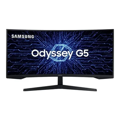 Monitor Gamer Samsung Odyssey G5 34" Ultrawide 165Hz 1ms HDR10 HDMI FreeSync Premium