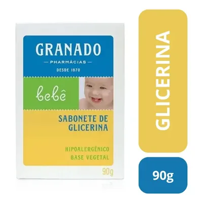Sabonete Glicerina Granado Bebe 90g