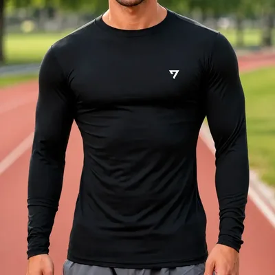 Camisa Térmica Masculina Segunda Pele Proteção Solar Uv50-