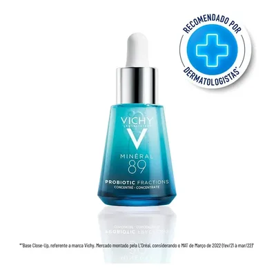 Sérum Facial Corretor com Frações Probióticas e Niacinamida que Recupera, Acalma e Ilumina a Pele, Mineral 89 Probiotics, Vichy, 30ml