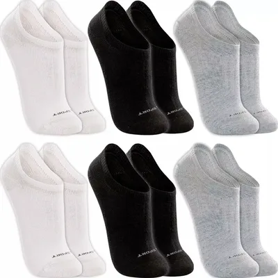 Kit 6 Pares Meias Lupo Sapatilha Invisível Sport Original