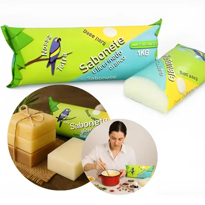 1 Kg De Base Glicerina Para Sabonete Art - Nossa Terra Cores