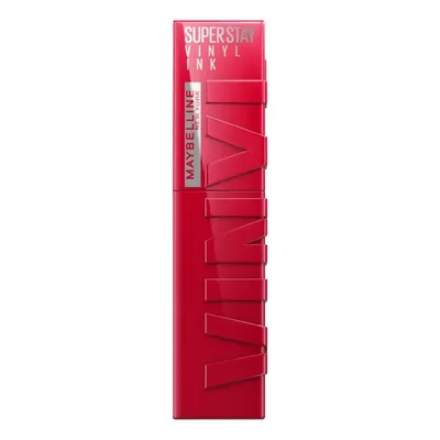 Batom Líquido Longa Duração, Acabamento Vinil Espelhado e Efeito Gloss, Fórmula Vegana, Cor Wicked, SuperStay Vinyl Ink Maybelline NY 4,2ml