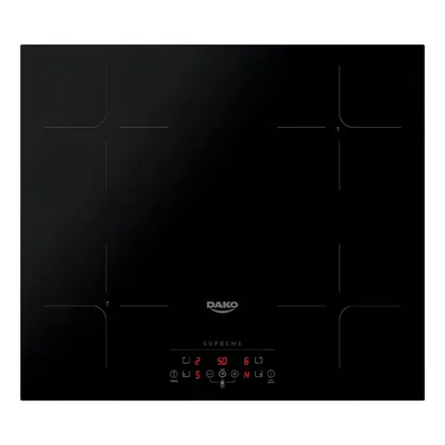 Cooktop de Indução 4 Bocas Dako Supreme Preto com Trava de Segurança